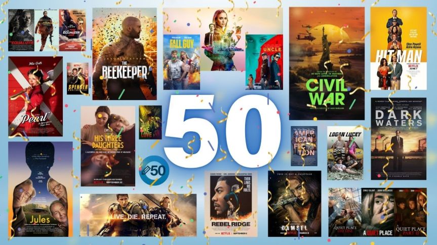 50 Streaming Movies