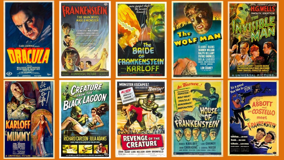 TOP TEN UNIVERSAL CLASSIC MONSTER MOVIES FOR&nbsp;HALLOWEEN