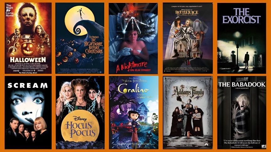 TOP TEN MOVIES FOR A STREAMING GOOD TIME ON&nbsp;HALLOWEEN!