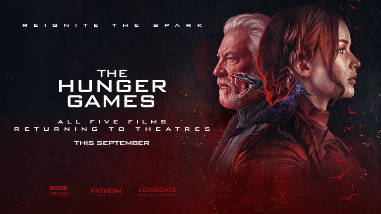The Hunger Games are coming back to Theaters!
