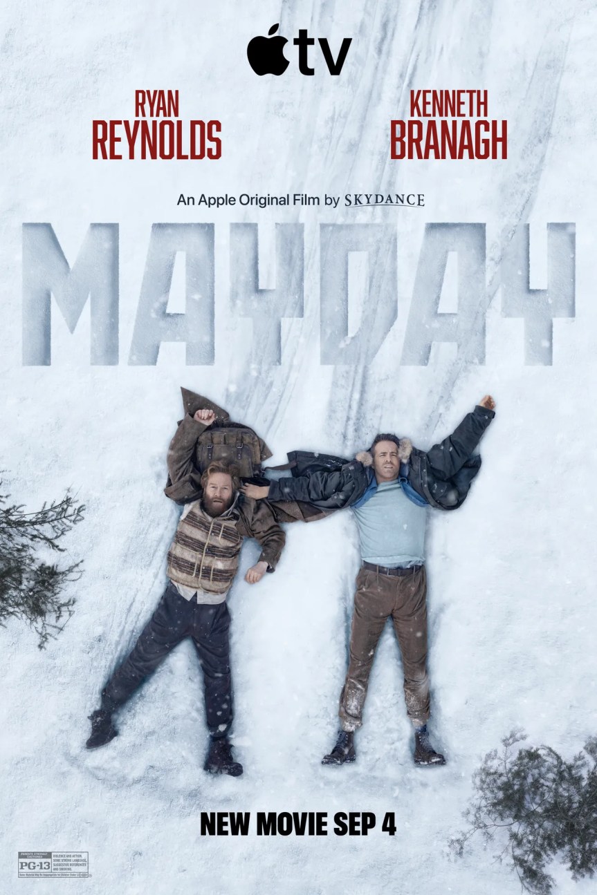 Mayday (2026) Snowfall Movie Poster.