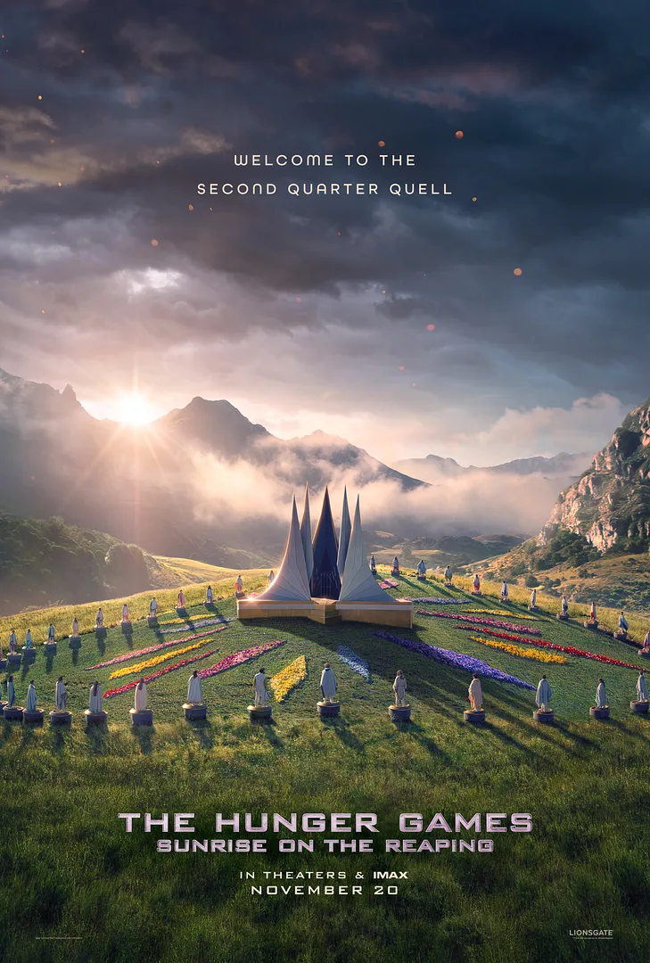 The Hunger Games: Sunrise on the Reaping (2026) Arena Movie Poster.